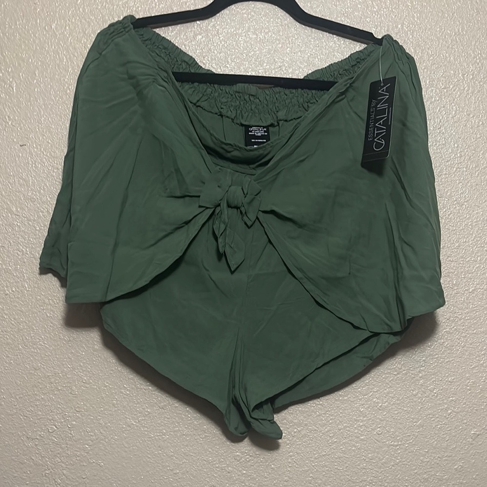 Catalina Olive Green Women's chorts